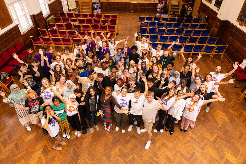Pupils are demanding free school meals for kids in poverty in a new campaign that has already reached almost 225,000 signatures. Picture of BiteBack 2030 campaigners