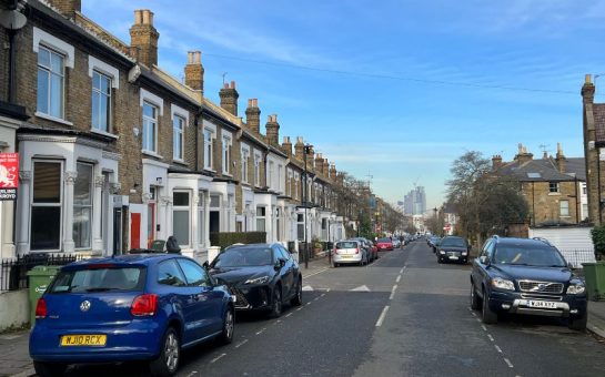 Branksome Road in Lambeth