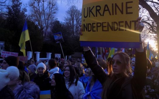 Remembrance service - Ukraine war one year on