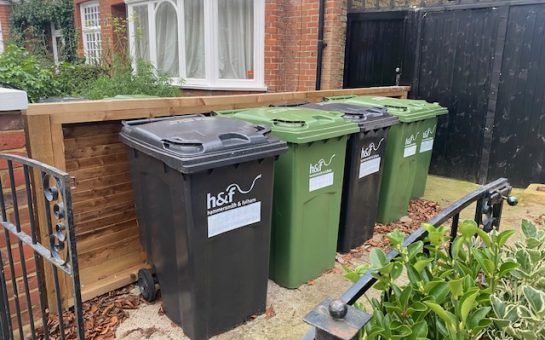 Wheelie bins in Hammersmith & Fulham