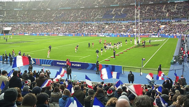 France Rugby crowd