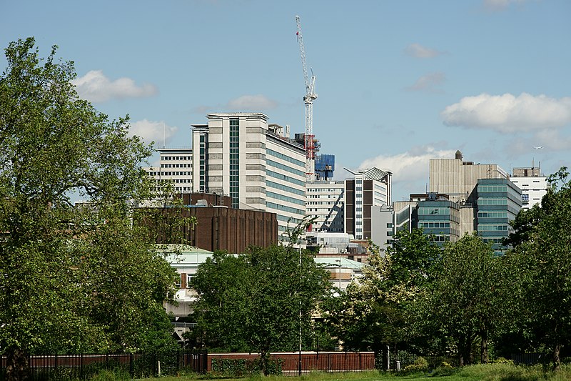 View towards Central Croydon