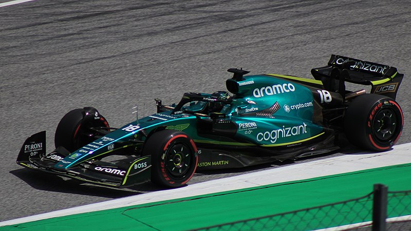 Lance Stroll's Aston Martin