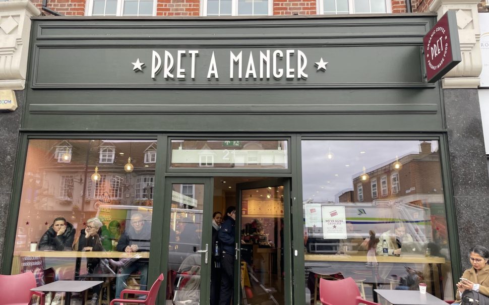 Pret A Manger exterior