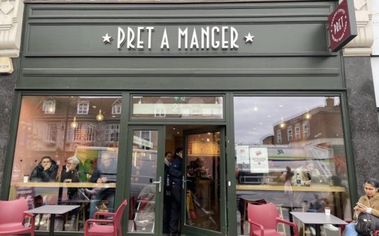 Pret A Manger exterior