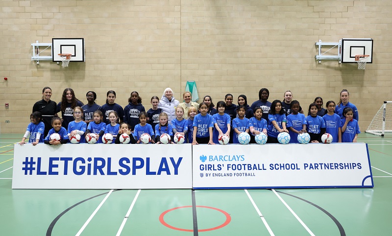 The Let Girls Play Biggest Ever Session event at Ilford