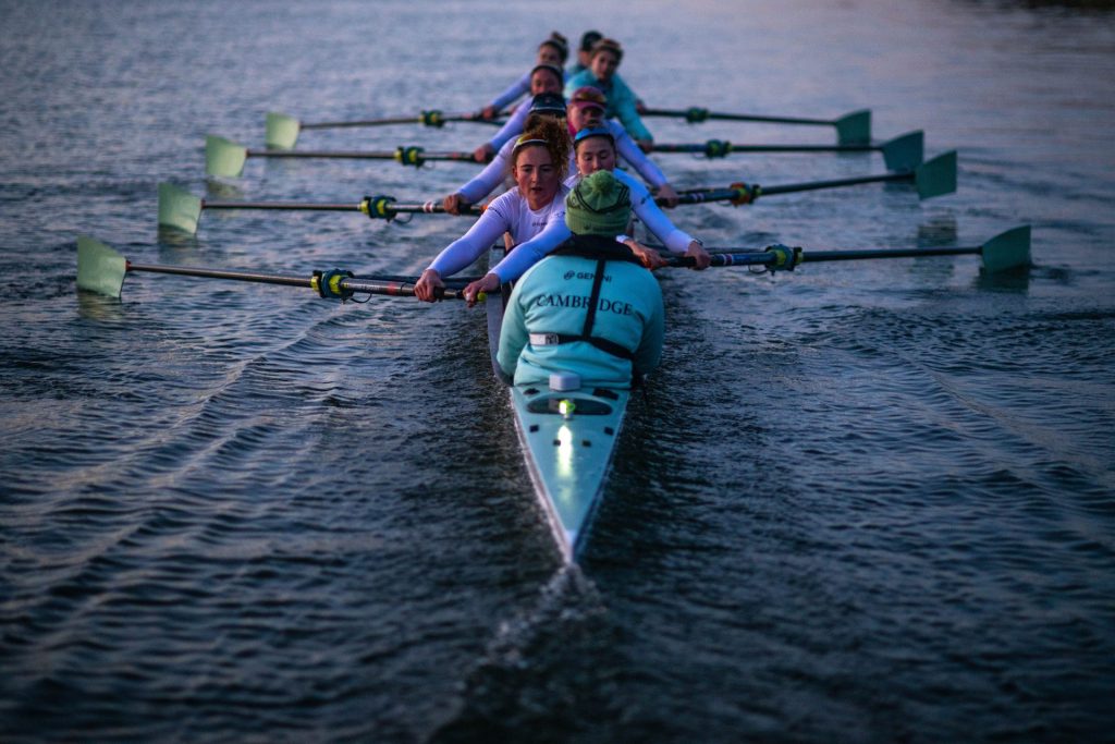 Cambridge University women rowing