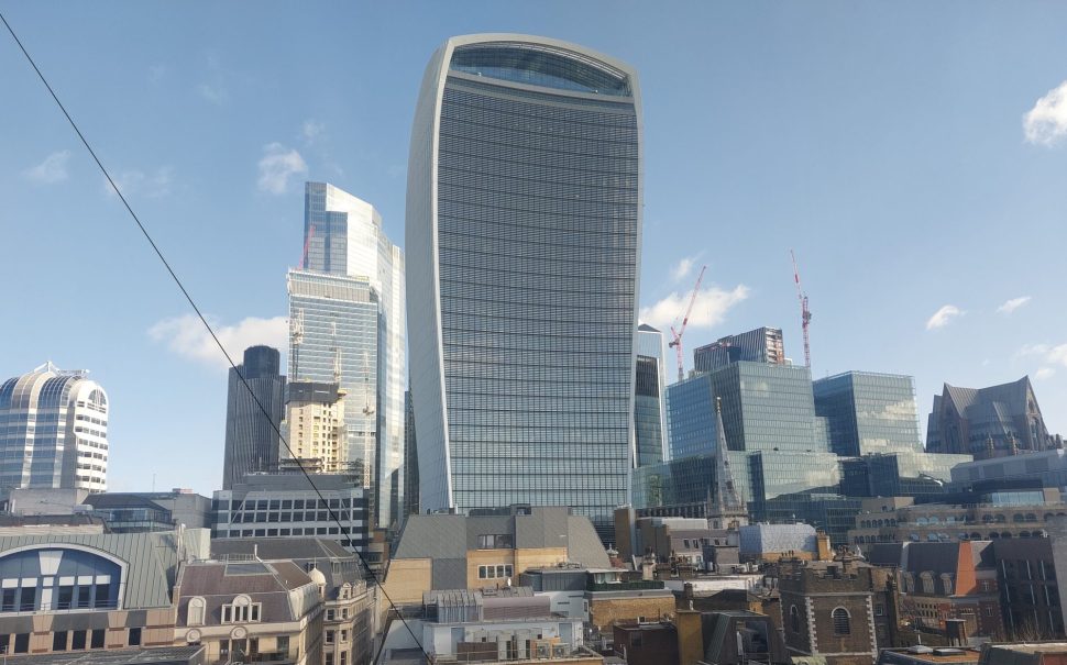 20 Fenchurch Street - the 'Walkie Talkie' building - which holds Sky Gardeni