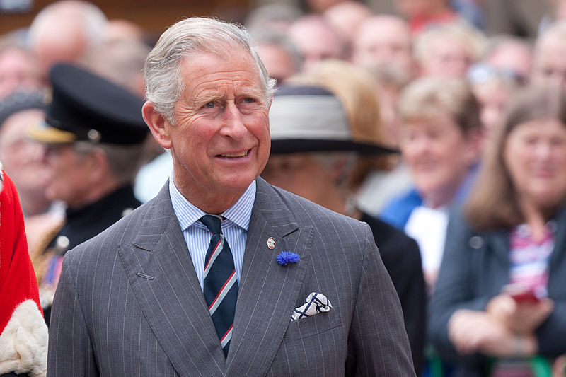 King Charles III in 2012 as Prince of Wales