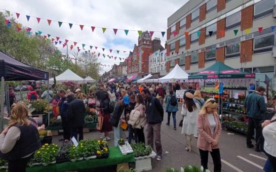 Chiswick flower market