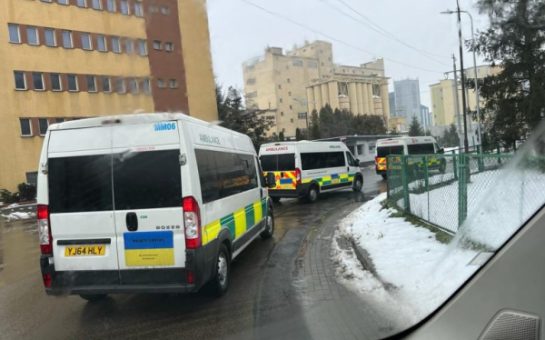 A Teddington resident’s ambulance convoy has begun its journey to Ukraine to assist soldiers in the fight against Russia’s invasion of the country.