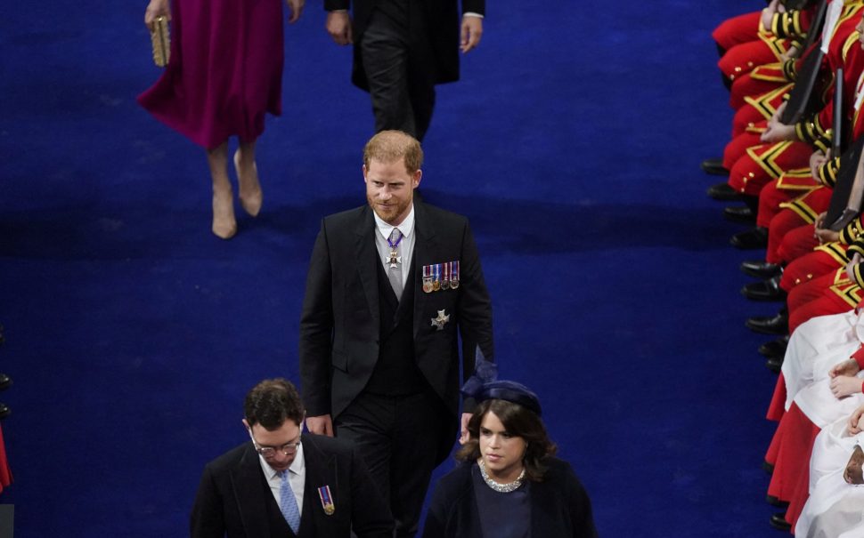 Prince Harry at the Coronation