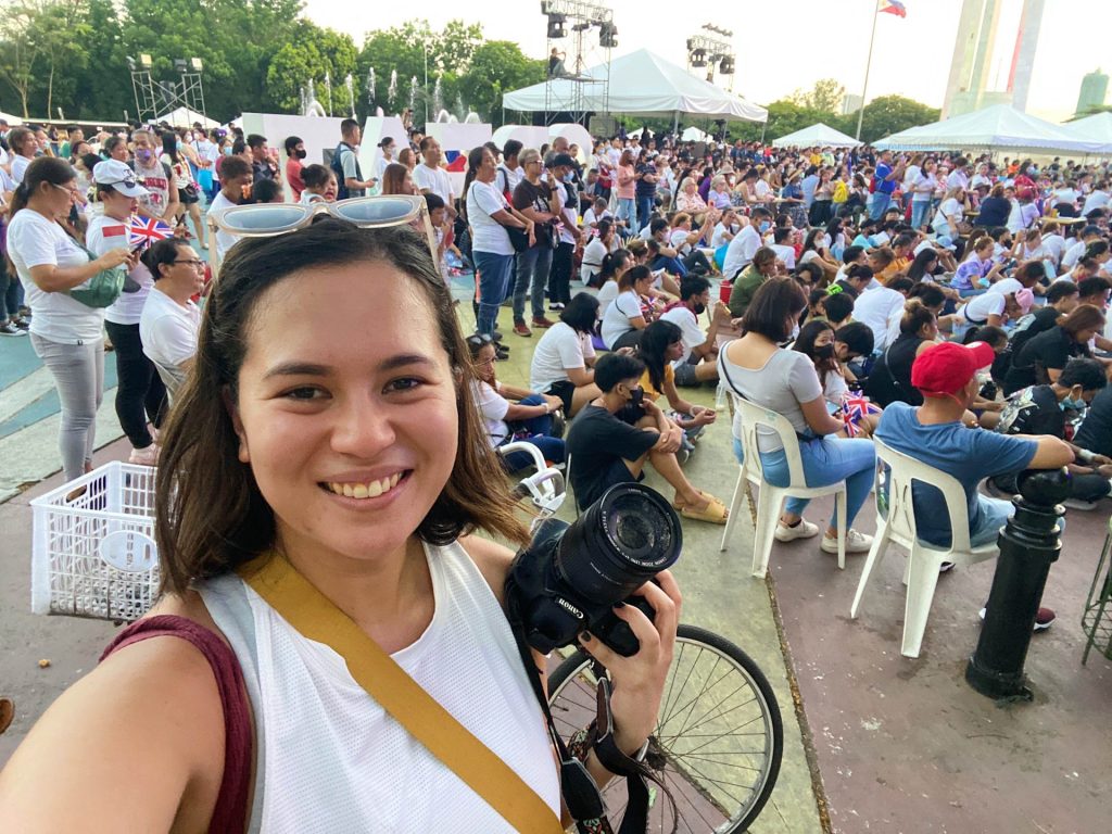 Reporter Ysabel Cavho