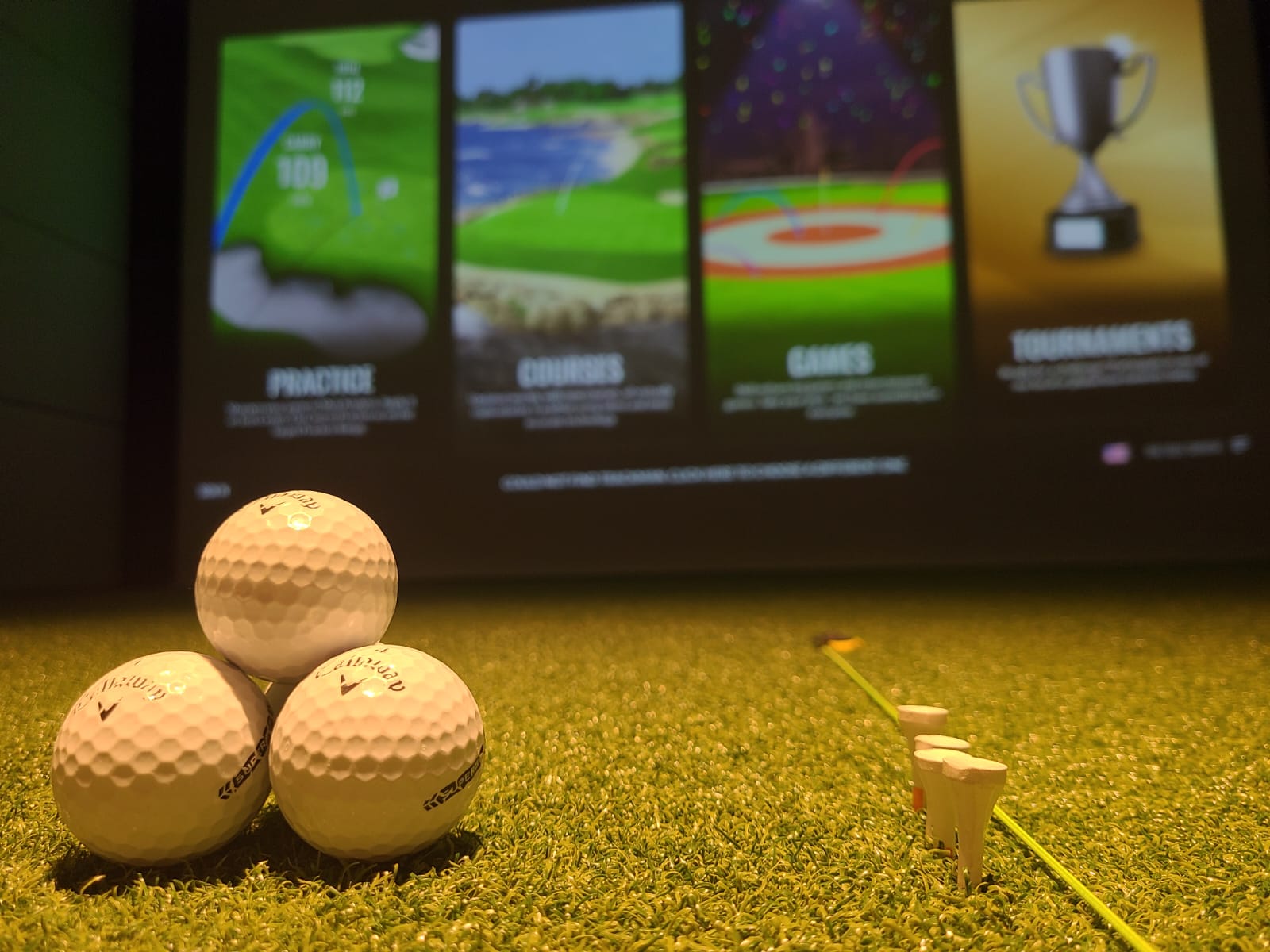 The Golf Groove opens as Centre Court Wimbledon undergoes