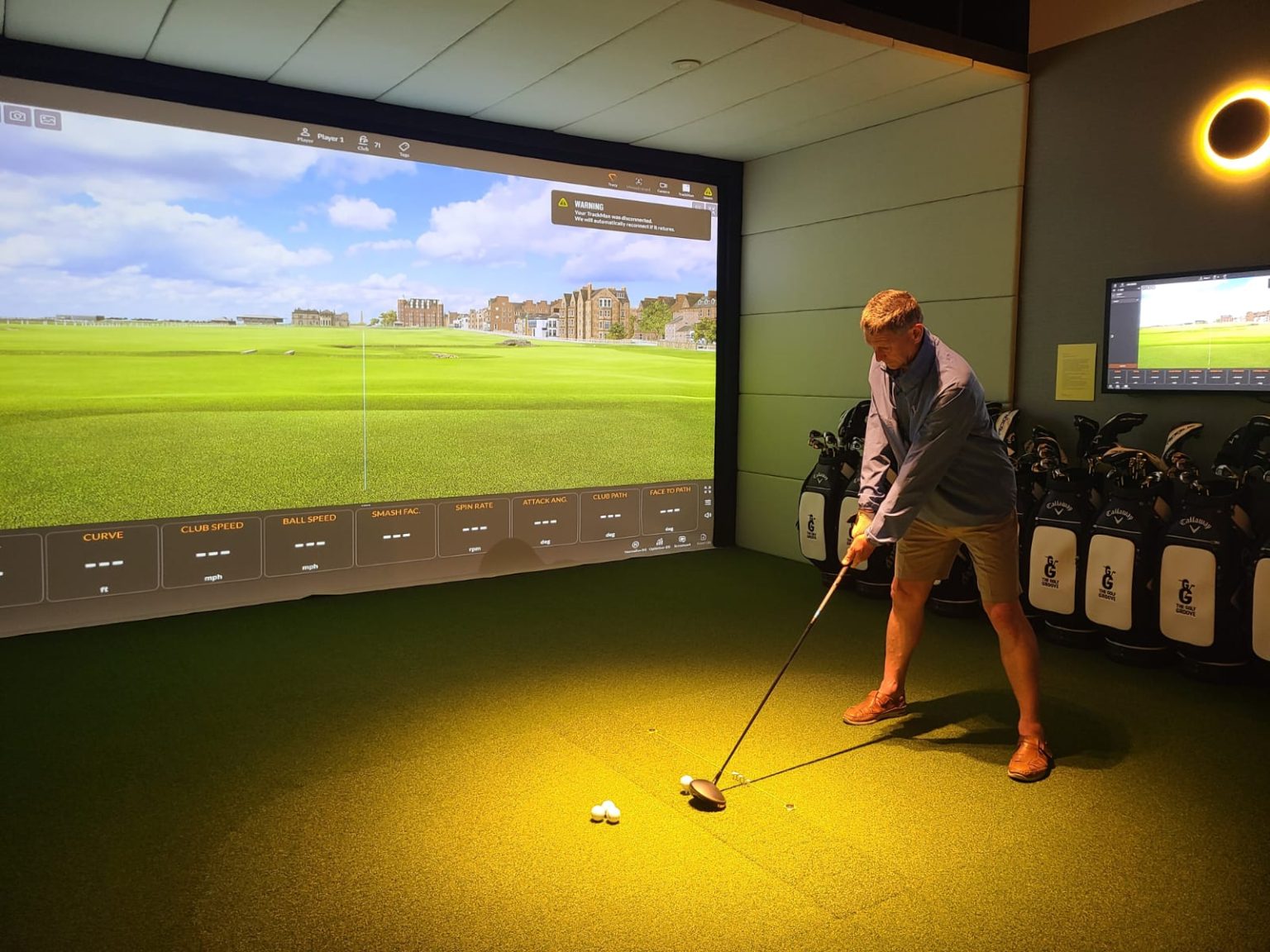 The Golf Groove opens as Centre Court Wimbledon undergoes