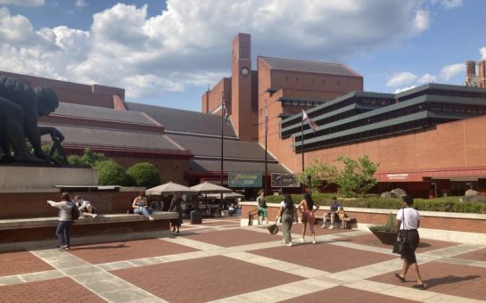 The British Library main enterance