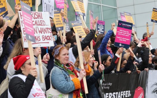 Nurse Strike - credit Royal College of Nursing / Rob Alderman