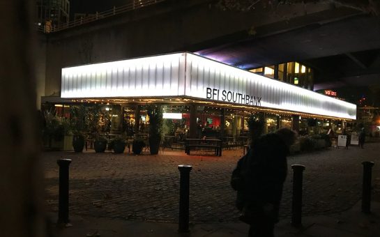 The riverfront of the BFI Southbank