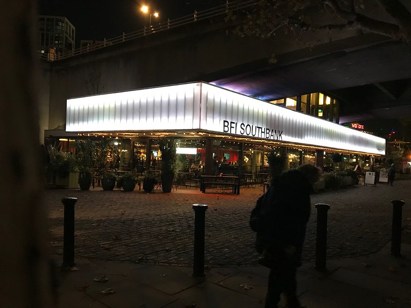 The riverfront of the BFI Southbank