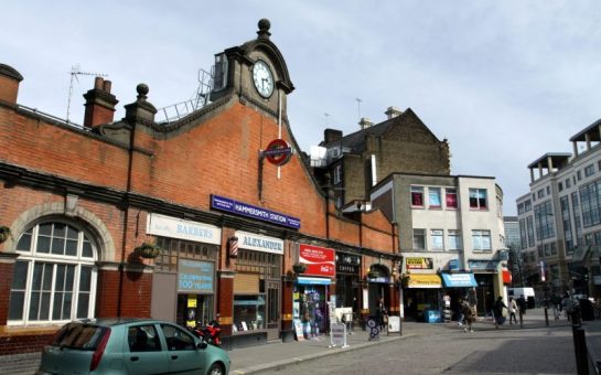 Hammersmith tube station exterior