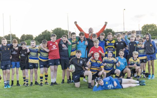 Stephen Ferris at Bangor Rugby Club