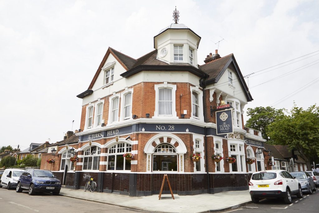 Exterior of The Turk's Head pub