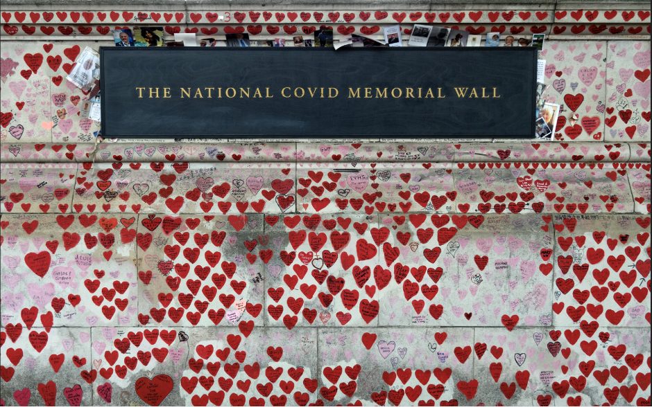 The National Covid Memorial Wall