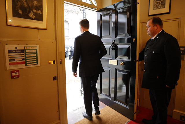 Jeremy Hunt leaves number 11 Downing Street