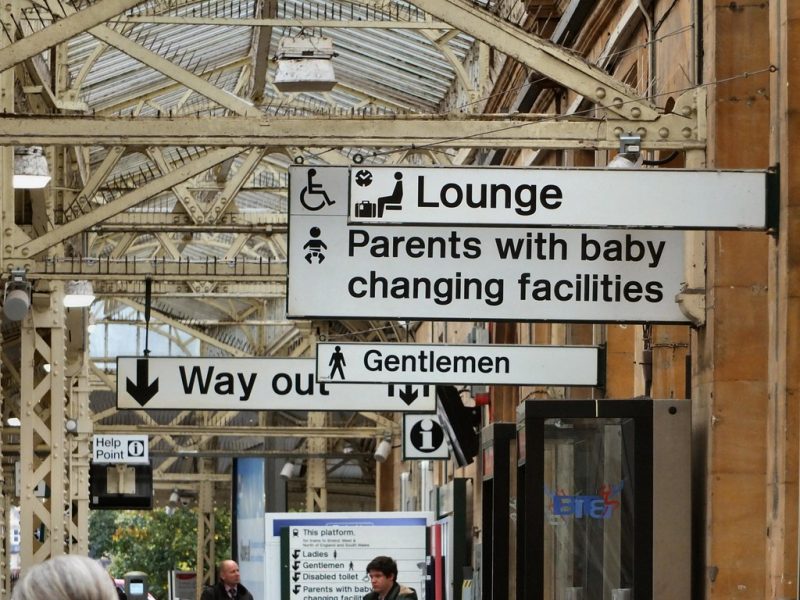 Are there enough babychanging facilities in male spaces?