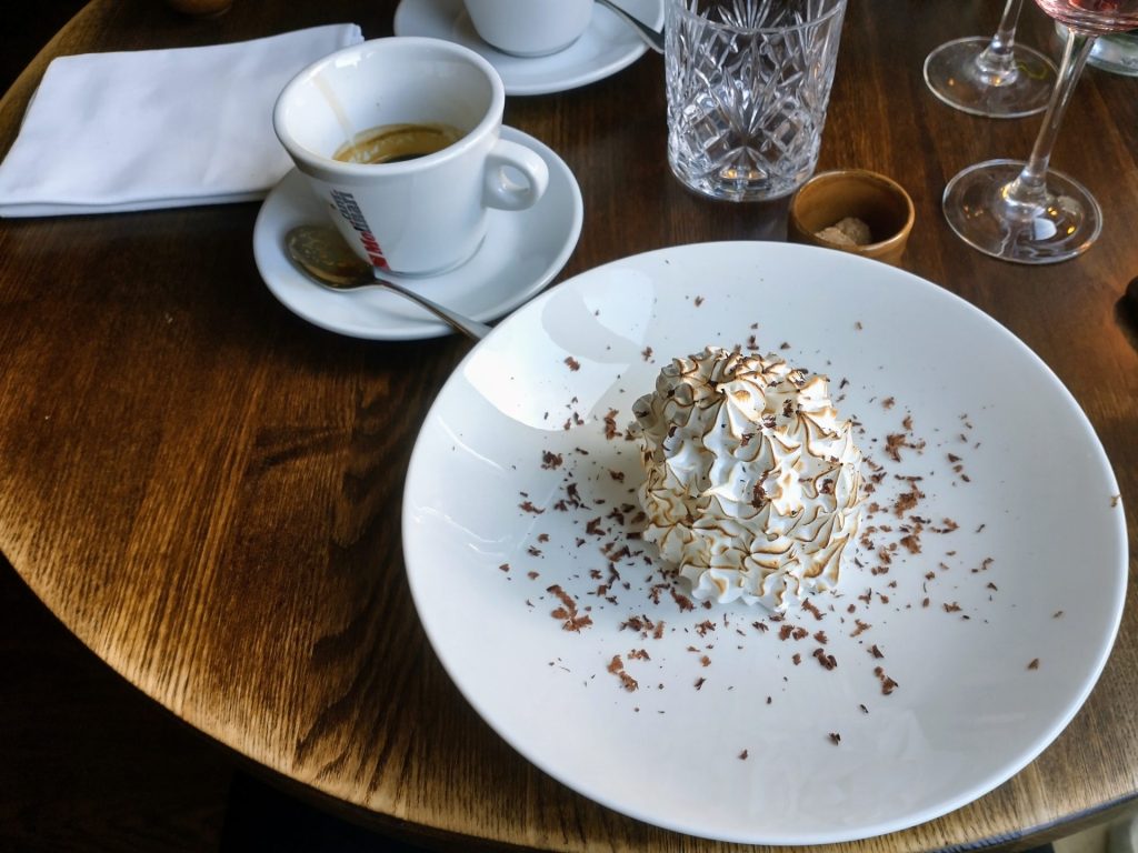 Tiramisu with coffee