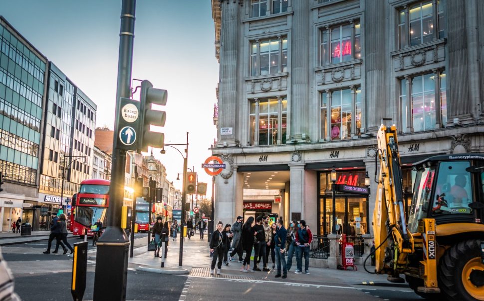 Oxford street central london