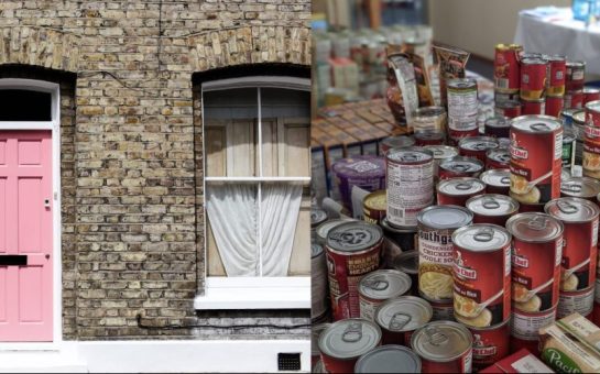 London house and foodbank