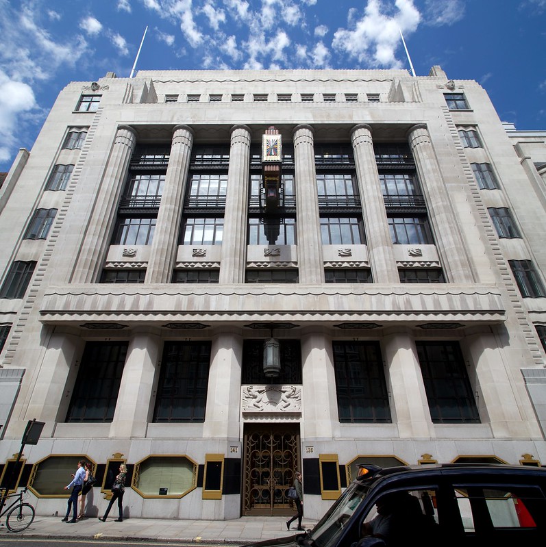 The headquarters of Telegraph Media Group (TMG) London 