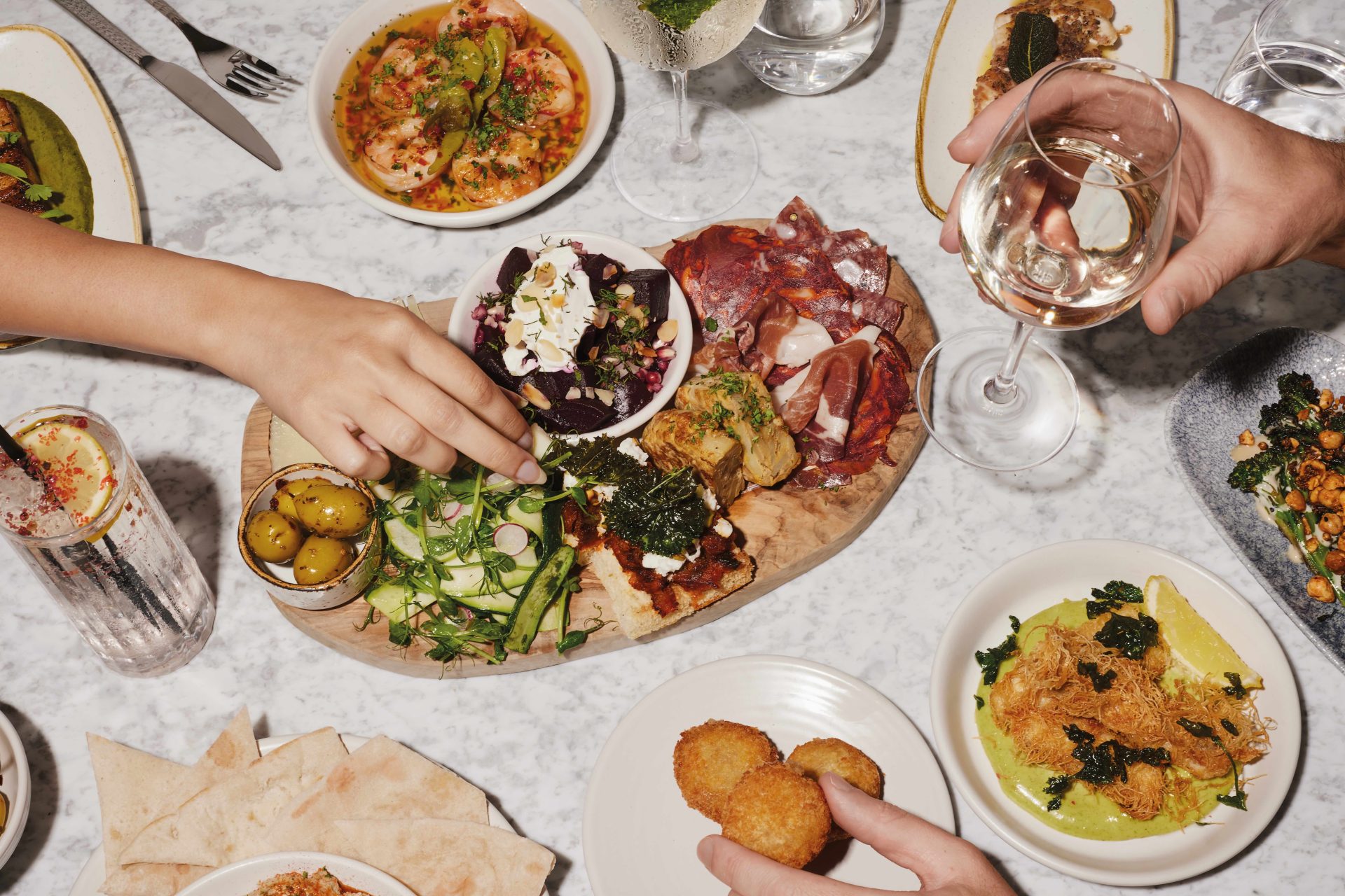 Fuego by Fenwick Kingston clothes shopping with a side of tapas