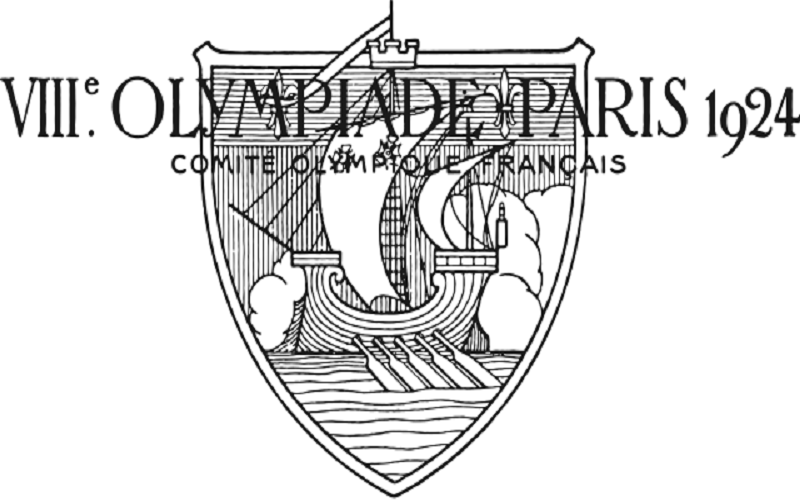 Logo of the 1924 Olympic Games