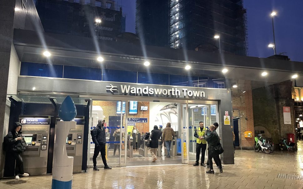 Outside Wandsworth Town Station