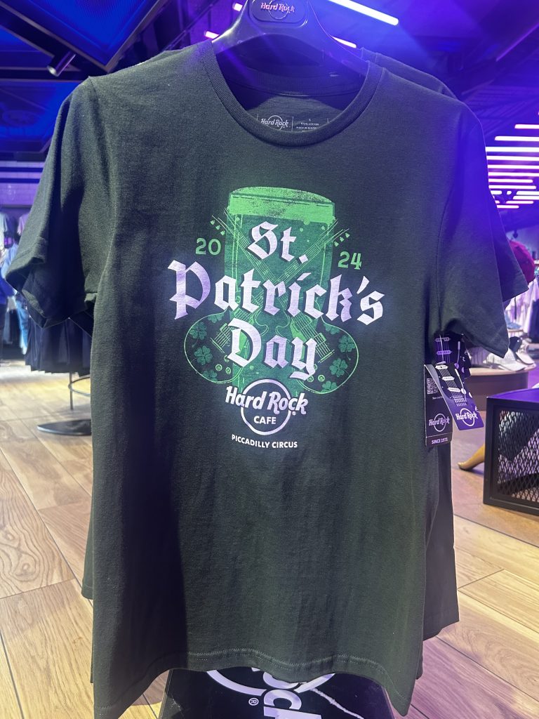 Hard Rock Cafe St Paddys T-shirt