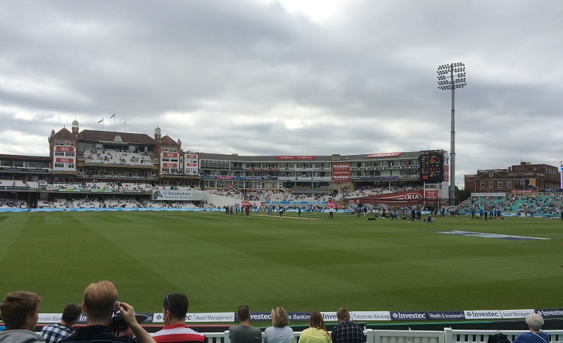 A County Championship match taking place