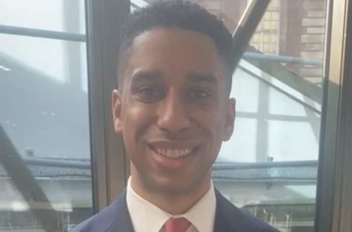 Labour and Co-operative Party candidate James Tacuma Small-Edwards