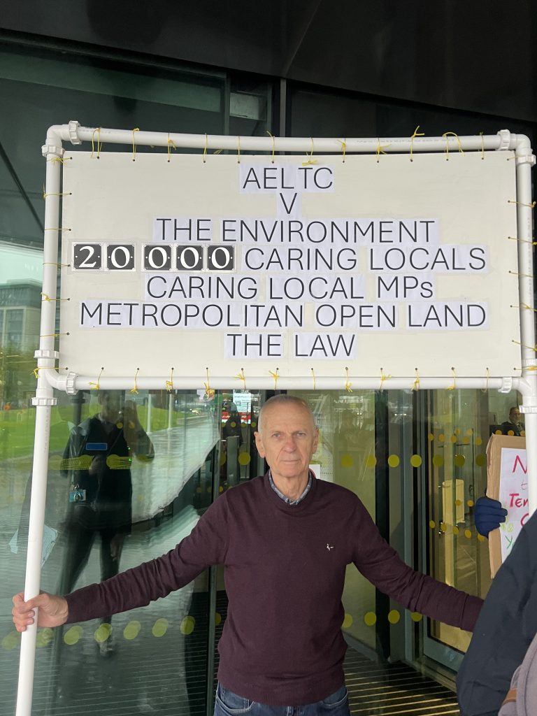 Residents gather at City Hall to show support