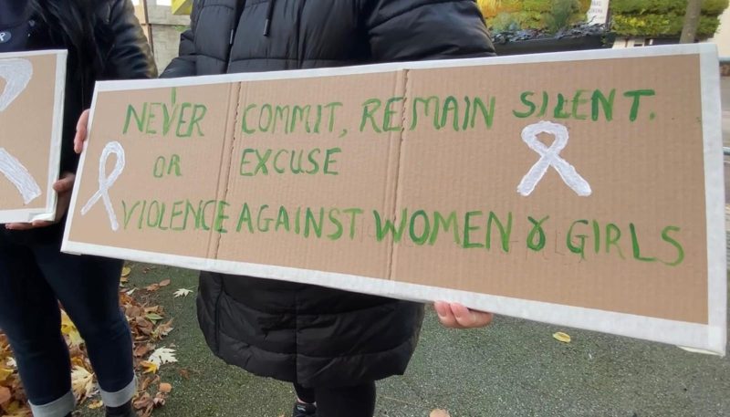WATCH: Sutton hosts White Ribbon Day walk in support of ending violence ...