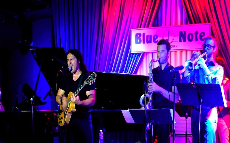 Vladimir Cetkar performing at the Blue Note Jazz Club in New York