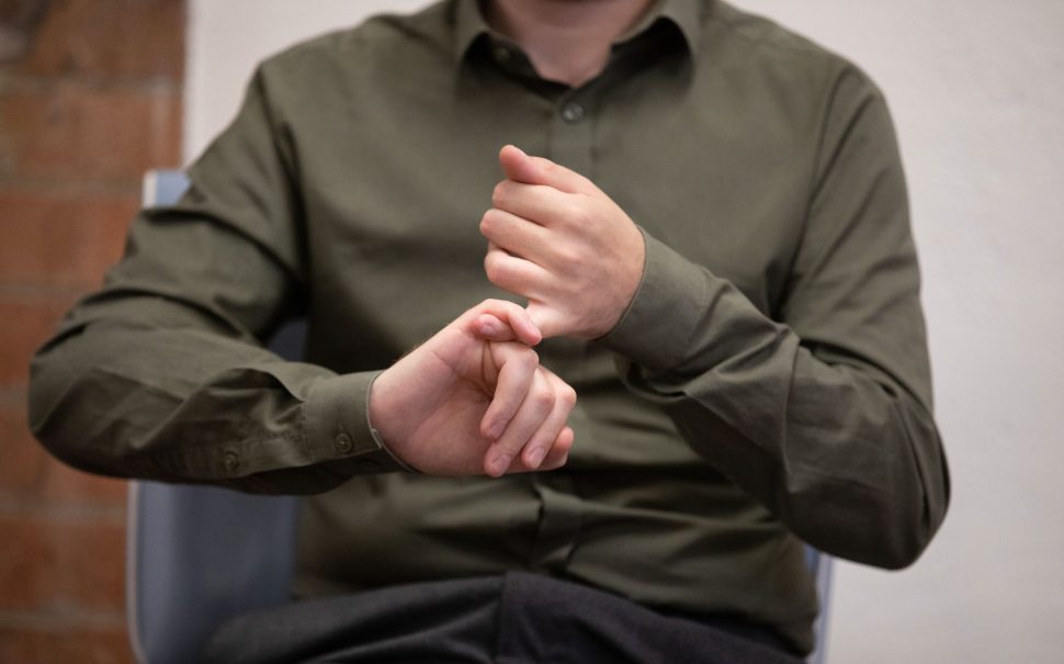 Sign Language Demonstration