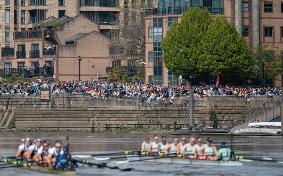 The Boat Race 2025. (Photo: Row360, The Boat Race)
