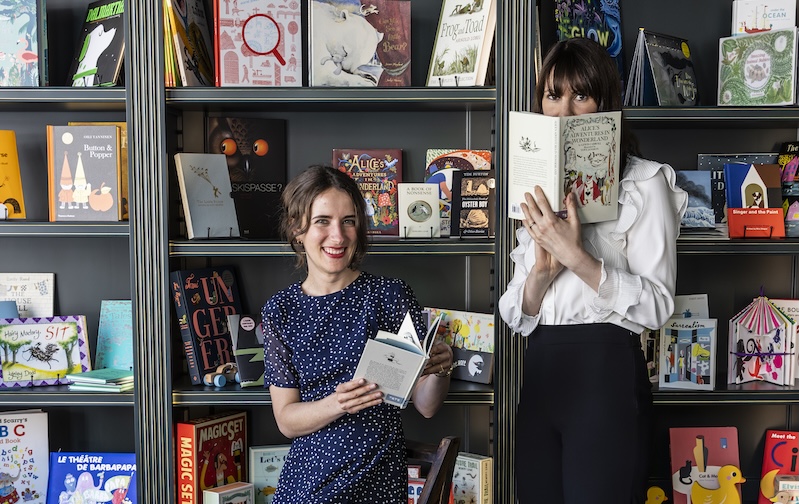 Marina Turbo and Zina Drouche, two of the cofounders of The Well Walk Theatre (Credit : Ellie Kurttz)