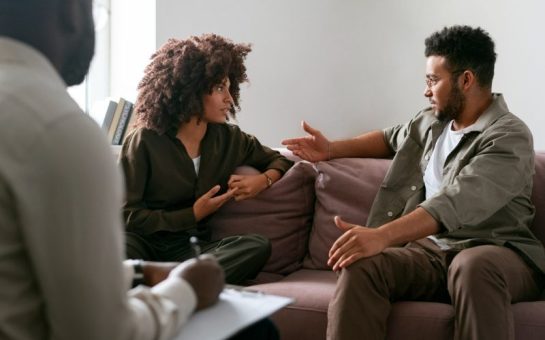 People in talking therapy
