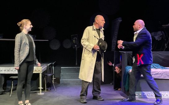 Joseph K and the Cost of Living (After Franz Kafka) - Richmond Shakespeare Society Photo Credit: Maxina Patterson