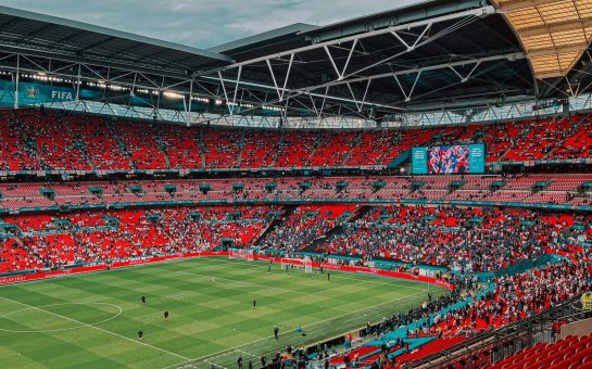 Image of the inside of Wembley Stadium
