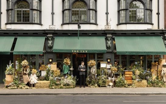 The outside of the Ivy Chelsea