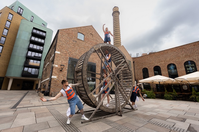 Autin Dance Perform Parade at Sambrook's Brewery To Launch Wandsworth Arts Fringe for London Borough Of Culture 2025
